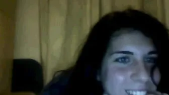 Italian Girl On Chatroulette