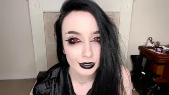 Raven Alternative - Your British Vampire Mistress Makes You Watch Her Cum