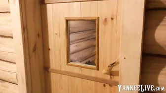 Hot Finnish Girl Suck Cock In Sauna, Deep Blowjob, Pov