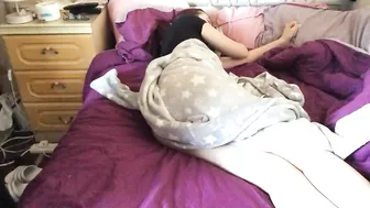 Slut Girl Woken Up To Receive A Cumload