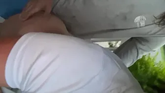 Milf Fucked From Behind On Porch