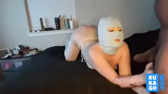 Getti Railed And Riding Bbc In My Skimask