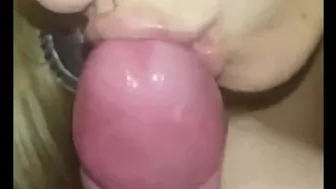 Cumshot In My Mouth. I Love To Taste Cum