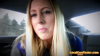 Blonde Milf Joyride