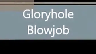 Fotzis Blowjob Am Gloryhole