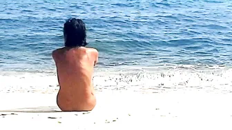 Exposed Sexy Couple At The Beach, Sex In Public