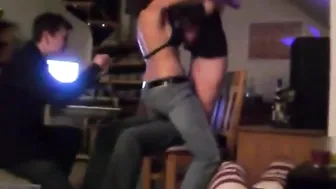 Amateur Topless Lapdance