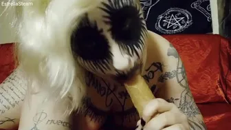 Black Metal Girl Sucks Your Cock