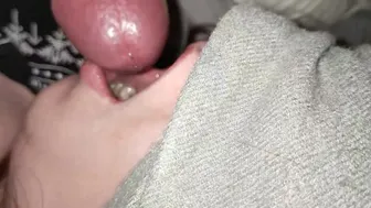 Empty Balls Swallows Cum