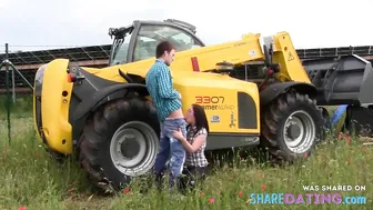 Geiler Fick Auf Baustelle