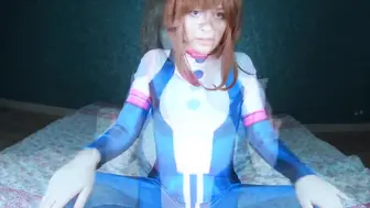 Boku No Hero Academia: Ochako Uraraka Dreams About Midoria's Cock - Cosplay