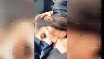 Horny Latina Loves Blowjobing Stranger In Public - Snapchat