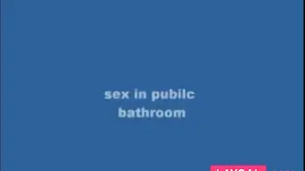 Sex In The Public Bathroom