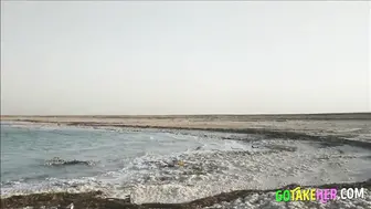 Dead Sea Blowjob At - 420 Meters Altitude