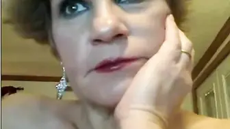 52 Year Old Lady On The Naughty On Webcam…