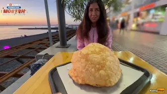 Did You Think I Bought You This Cheburek Just Like That? No, Let's Work It Off With Your Pussy