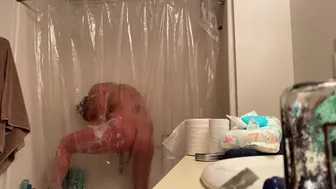 College Gymnast Gabbie - Showering After The Gym