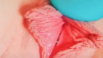 Close Up Pink Butterfly Pussy Lips Orgasm:)