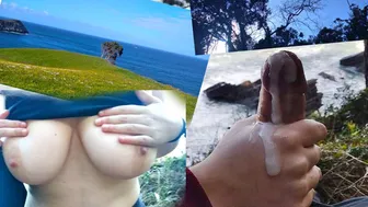 Public Blowjob With Sea Views:)! Quick, Come Someone's Coming