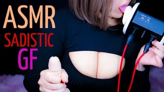 Sadistic Girlfriend Lick Your Ears And Gives A Strong Handjob For Be A Bad Boy - Asmr - Role Play