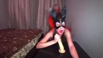 Learning To Suck Cock While I Fuck Her