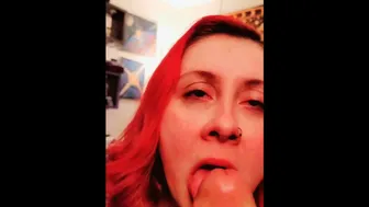 Eros Empress Goth Witch Blowjob, Cumshot, Cumplay And Swallow