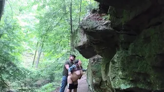 Hotwife Takes Cock Unprotected In The Woods