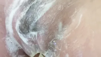 Rubbing My Swollen Pussy In The Shower