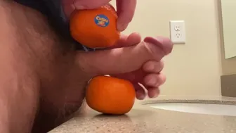 Fucking Two Cuties And Blowing A Huge Load All Over Them. Fruit Fuck