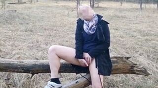 Hot Cock Sucking And Naughty Sex Outdoors In The Woods Xxx Porn Video