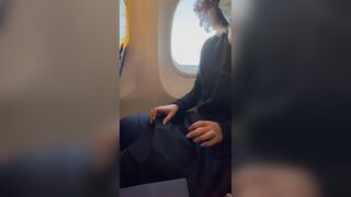 Naughty Girl Masturbates On A Plane - Watch Xxx Video