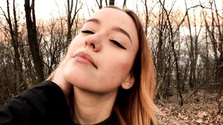 012 Slobber Blowjob In The Park (Ahegao 60Fps 1080Hd Public Cumshot Sloppy Bj)_Adolfxnika_1080P