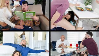 [Teamskeetselects] Audrey Royal, Kylie Quinn, Gianna Dior, Slimthick Vic, Dharma Jones - Sneaky Handjobs Compilation