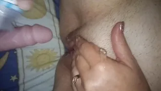 My Wife's Unshaved Pussy Is More Than Enough For Me To Cum