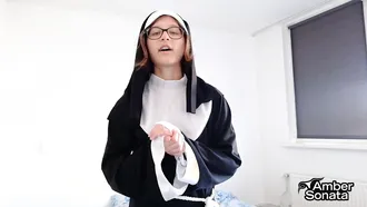 Bible Study Session Leads To Hardcore Strapon Fucking With The Kinky Nun