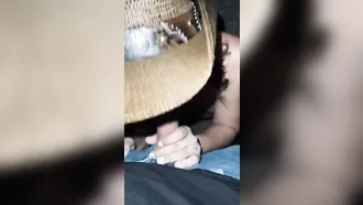 Preggo Wife In A Cute Cowboy Hat Enjoying Hardcore Banging By The Window