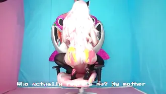 Belle Delphine Getting Messy While Showing Off Her Body In A Music Video Parody