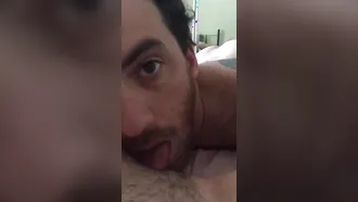 Squirt Video Showing An Ugly Balding Mofo Licking That Pussy Like Crazy