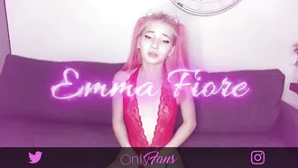 Emma Fiore's Tight Butt Gets Stretched Wide By A Giant Dildo - Pink Hair Included