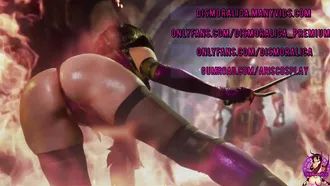 Full Version Of Mileena's Mortal Cumbutts: A Cosplay Anal Adventure With Deep Anal Dildo And Squirting