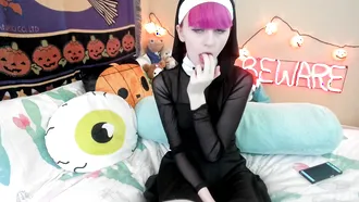 Watch Tweetney, The Naughty Nun, Get Her Ass Fisted Hard In Her Halloween Costume