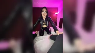 Glasses Wearing Onlyfans Hottie Shows Her Ass And Rides Dick In Hopes Of Cumming