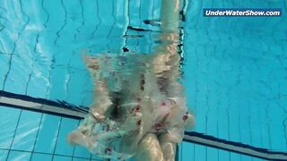 Slowmo Teen In Czech Swimming