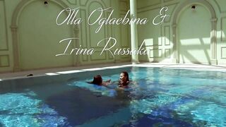 Olla Oglaebina & Irina Russaka Hot Teens Underwater