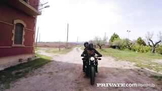 Private.com - Writer Alexis Crystal Fucked In Biker Gear