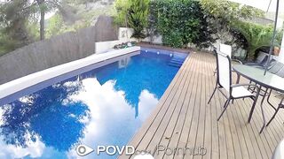 Povd - Anal Plug And Fuck By The Pool With Naomi Nevena