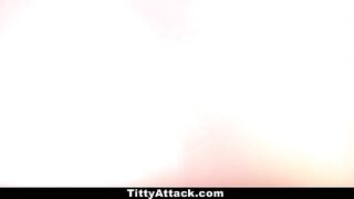 Tittyattack - Sexy Big Tit Gf Fucks Big Hard Cock