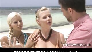 Private: Threesome In The Caribbean Tarra And Boroka