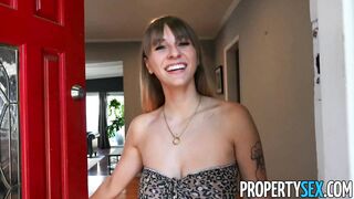 Propertysex Tenant With Big Natural Tits Bangs Her Landlord