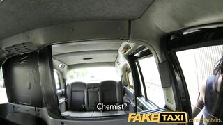 Faketaxi Brunette Sucks Fucks And Takes It In The Ass